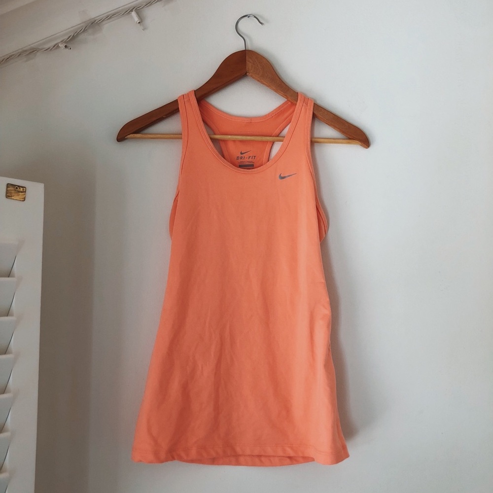 Nike Dri-Fit Orange Tank Top